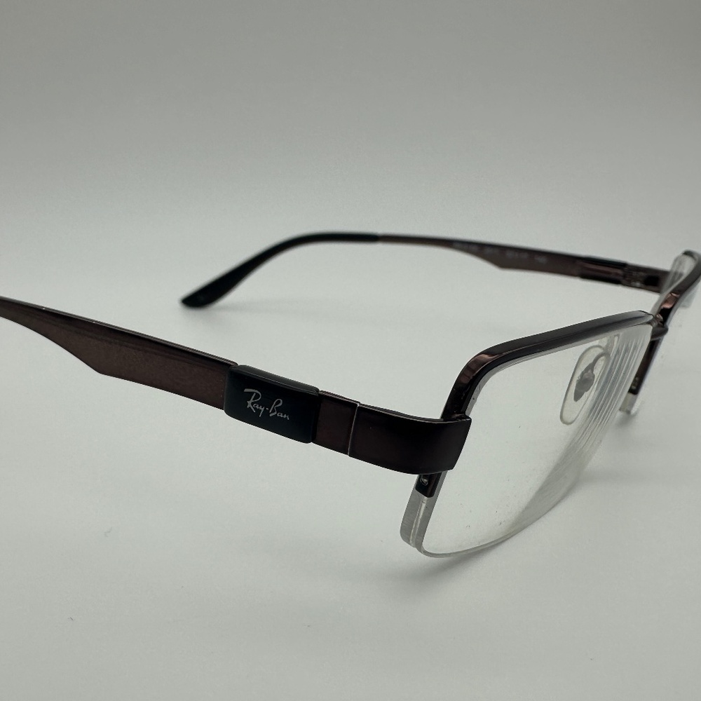 Ray Ban RB 6156 2511‎ Half Rim Rectangular Eyeglasses 52-17-140 - Frames Only